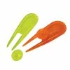 Masters Neon Pitch Fork & Ball Markers X 2 In Eco Bag -Outlet Clubs Store 2 3631 e