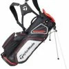 TAYLORMADE PRO 8.0 STAND BAG BLACK/WHITE/RED -Outlet Clubs Store 32937