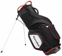 TAYLORMADE PRO 8.0 STAND BAG BLACK/WHITE/RED -Outlet Clubs Store 32937 4