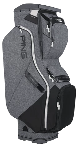Ping Traverse 214 Cart Bag Grey/Black/White
