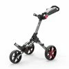 POWAKADDY 2022 MICRA PUSH CART-GUN METAL/RED TRIM -Outlet Clubs Store 40384