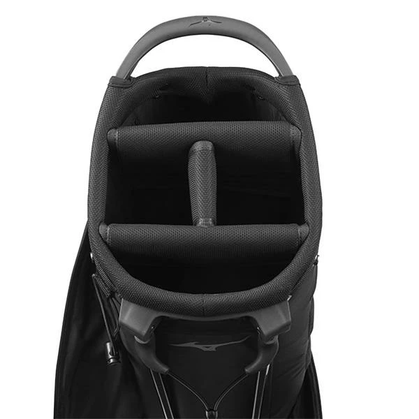 Mizuno BR-DRI FY21 Stand Bag Black Silver 5 Mizuno BR-DRI FY21 Stand Bag Black Silver - Image 3