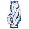 Mizuno Tour Staff Cart Bag 22 5W White Blue 1 Mizuno Tour Staff Cart Bag 22 5W White Blue -Outlet Clubs Store BTSTAFFCRT003 L