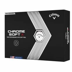 Callaway Chrome Soft X Ball White Golf Balls 22 ( 2 Dozen €99 )