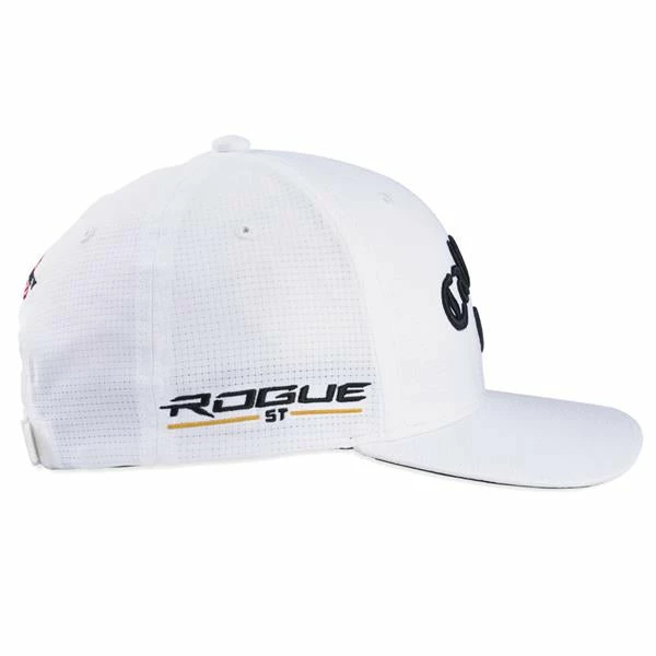 Callaway Gents TA Perf Pro Adjustable Cap White Black 4 Callaway Gents TA Perf Pro Adjustable Cap White Black - Image 2