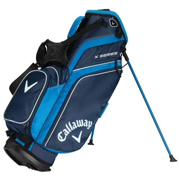 Callaway X Series 19 Stand Bag Navy/Royal/White 3 Callaway X Series 19 Stand Bag Navy/Royal/White