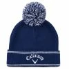 Callaway Classic Beanie Navy Silver -Outlet Clubs Store CA9H0315002 L