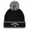 Callaway Classic Beanie Black White 1 Callaway Classic Beanie Black White -Outlet Clubs Store CA9H0315004 L