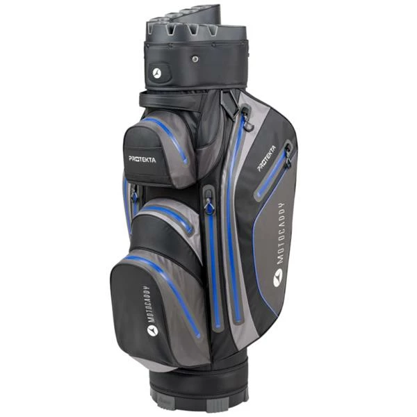 Motocaddy Protekta Cart Bag Graphite/Blue 3 Motocaddy Protekta Cart Bag Graphite/Blue