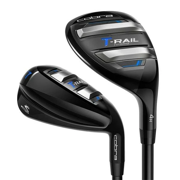 Cobra T-Rail Graphite Combo Iron Set 5 Hybrid 6-SW Men"s Left Hand 3 Cobra T-Rail Graphite Combo Iron Set 5 Hybrid 6-SW Men"s Left Hand
