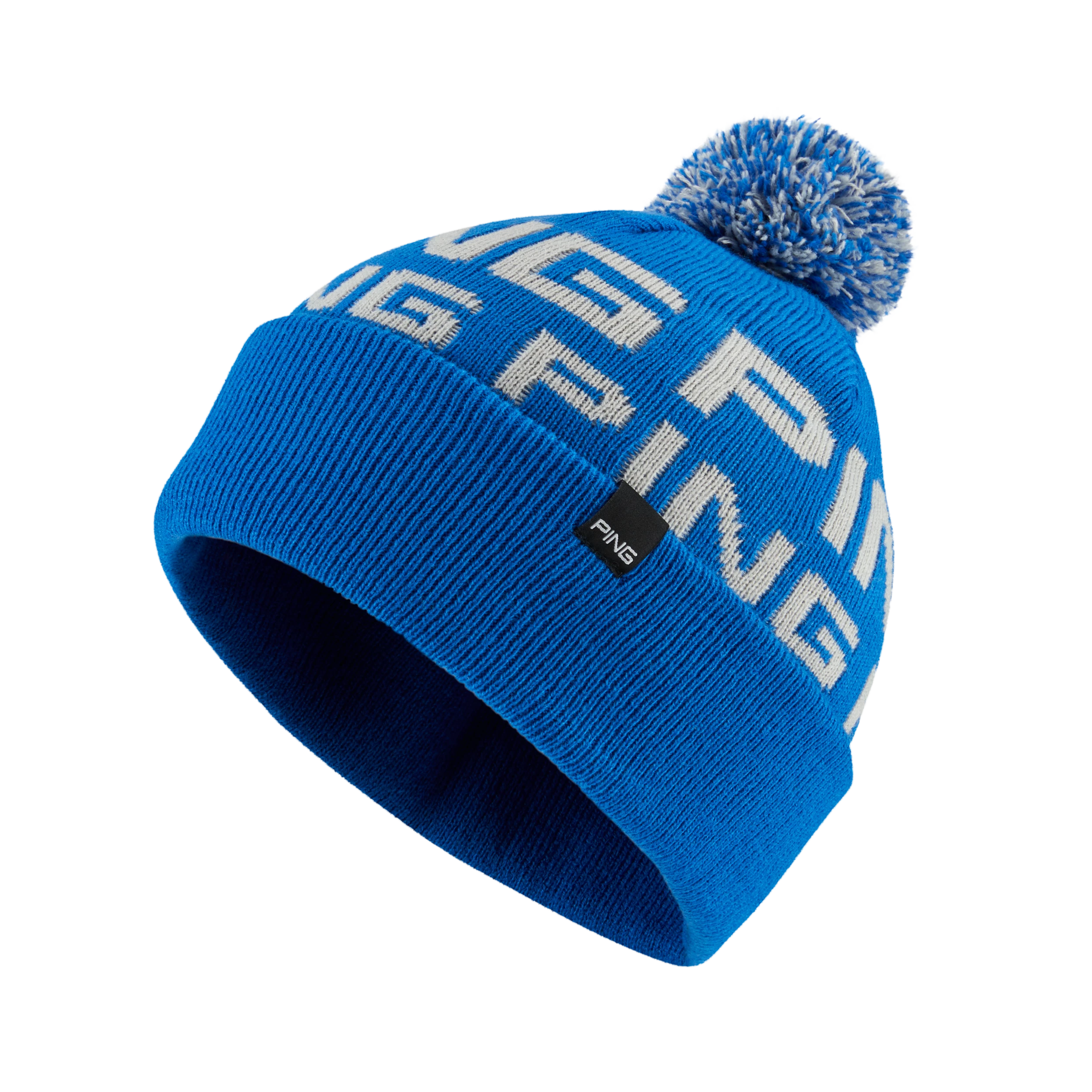 Ping Logo II Bobble Hats Delph Blue /Silver 3 Ping Logo II Bobble Hats Delph Blue /Silver