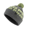 Ping Logo II Bobble Hats Grey Marl /Green 1 Ping Logo II Bobble Hats Grey Marl /Green -Outlet Clubs Store P03529 PING LOGO BOBBLE 11 GREY MARL GREEN FRONT