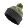 PING MEN'S HEWITT BOBBLE KNIT HAT Grey/Green -Outlet Clubs Store P03559 HEWITT GREY GREEN FRONT