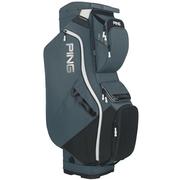 Ping Traverse 214 Cart Bag Slate Black White 3 Ping Traverse 214 Cart Bag Slate Black White