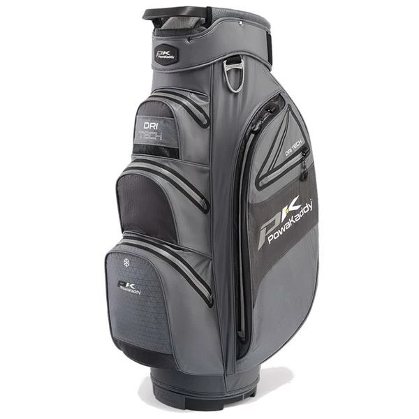 PowaKaddy Dri-Tech Cart Bag Gunmetal Black 22 3 PowaKaddy Dri-Tech Cart Bag Gunmetal Black 22