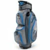 Powakaddy DLX-Lite Cart Bag Gunmetal Blue 1 Powakaddy DLX-Lite Cart Bag Gunmetal Blue -Outlet Clubs Store PW22A0304004 L