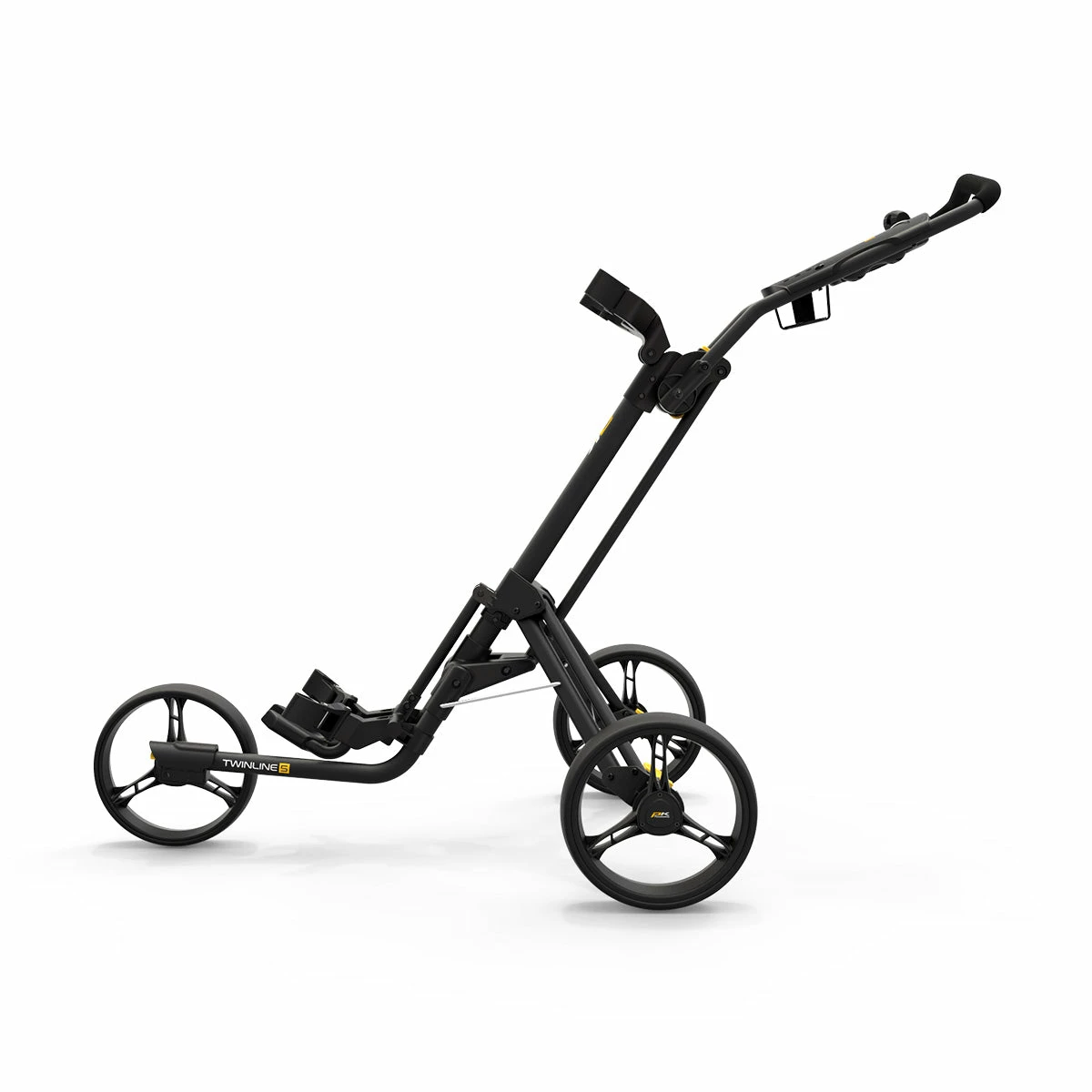 PowaKaddy 2022 Twinline 5 Push Cart Matt/Black - Image 2