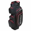 TaylorMade StormDry W/P Cart Bag Black Red -Outlet Clubs Store TA21A0303001 L