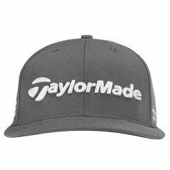 TaylorMade Tour Flatbill Cap Charcoal -Outlet Clubs Store TA22H0303004 2 L
