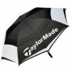 TaylorMade64" Double Canopy Umbrella Black - White 1 TaylorMade64" Double Canopy Umbrella Black - White -Outlet Clubs Store TA7H501BLKWHOS L