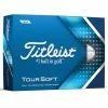 Titleist 22 Tour Soft Golf Balls Dozen White -Outlet Clubs Store TI22D0104001 L