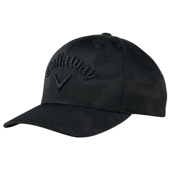 Callaway Gents Camo Snapback Cap Black 3 Callaway Gents Camo Snapback Cap Black