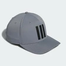 ADIDAS GOLF 3-STRIPES TOUR CAP GREY 5 ADIDAS GOLF 3-STRIPES TOUR CAP GREY - Image 3