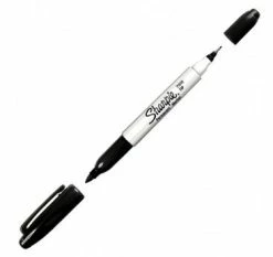 Longridge SHARPIE TWIN TIP MARKER BLACK
