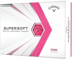 Callaway Supersoft Golf Balls Pink 21