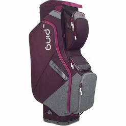 Ping Traverse 214 Cart Bag Heather Grey/Magenta